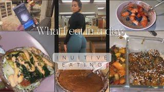 What I eat in a day to build lean muscle and lose fat | full day of eating with meal recipes