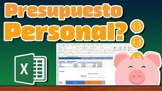 ¿Cómo hacer un presupuesto personal? - Llenado paso a paso Excel *incluye plantilla*