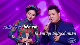 Karaoke Nối Lại Tình Xưa Song Ca Quang Lê Lệ Quyên | Beat Chuẩn