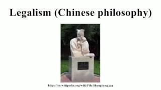 Legalism (Chinese philosophy)