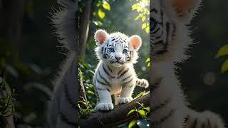 Cute Tiger Climbing Trees #tiger #love #animals #tigerlove #cute