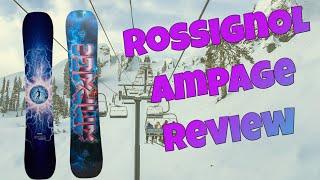 The 2025 Rossignol Ampage Snowboard Review