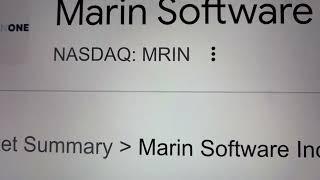  Marin Software MRIN Stock Trading Facts 