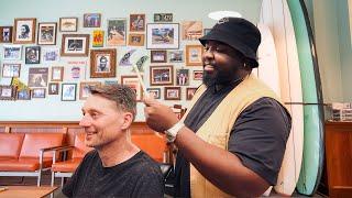  Relaxing Laid Back Classic Haircut In Historic Honolulu Neighborhood | Golden Hawaii Barbershop