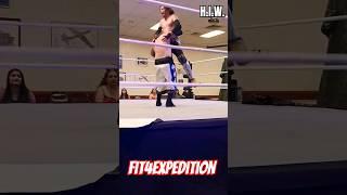 WRESTLING | Beautiful #spinebuster in the center of the ring #indywrestling #wrestling #shorts