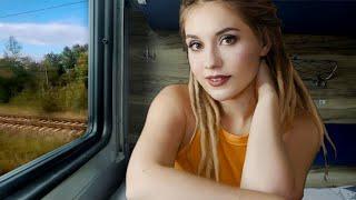 ASMR Train  If You Like Your HEARTY SEATMATE  АСМР Поезд - Попутчица