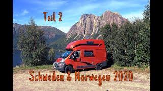 12.000 km mit dem Kastenwagen in 80 Tagen durch Schweden und Norwegen // Teil 2