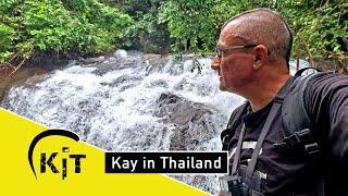 Ich dachte, das wird Easy, Ton Pling Wasserfall in Khao Lak bei Regen