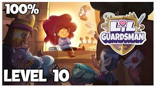 Lil' Guardsman 100% Full Gameplay Walkthrough Part 10:  Level 10 + All Achievements (No Commentary)