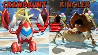 Pokemon battle revolution - Crawdaunt vs Kingler