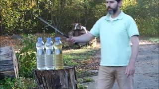 Friends of the Blade 36a: more Cold Steel Gladius cutting