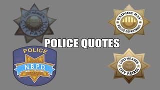 MAFIA games (2002-2020) - Police quotes/lines