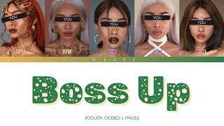 Your Girl Group 'BOSS UP' (BABYMONSTER Type Song) (5 Members - GG) - Colour Coded Lyrics