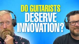 DO GUITARISTS DESERVE INNOVATION? - Glowing Monster Guitar - String Mummy - Crank Powered Scare Box