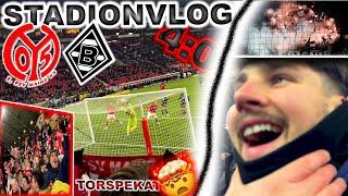 Mainz 05 vs. Gladbach ️ Bundesliga Stadionvlog Highlights ‍ Ich steh im Mainzer Stehblock