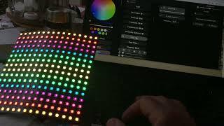 WLED Version 14 firmware demo of effects: ESP 8266