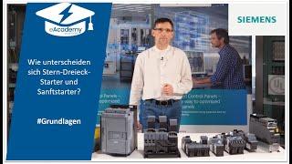 Wie unterscheiden sich Stern-Dreieck-Starter und Sanftstarter?