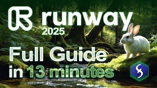 Runway AI - Tutorial for Beginners in 13 MINUTES !  [ FULL GUIDE 2025 ]