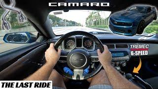 Last Drive with my INSANELY LOUD *STRAIGHT PIPED* Exhaust Setup: 5th Gen Camaro SS POV Drive [4K]