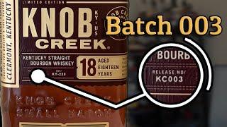 Knob Creek 18 Batch 003: The Forgotten Jim Beam Limited Edition Release