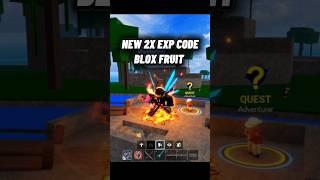 New Blox fruits 2x Exp codes 2025 #bloxfruits #bloxfruit #roblox #shorts