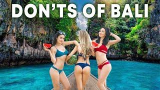 10 Things You Shouldn't Do in Bali Indonesia  | Travel Documentary