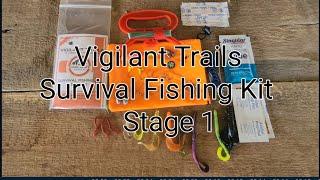 Vigilant Trails Survival Fishing Kit Stage 1