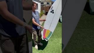 ever struggle getting all the wax off your surfboard?  try this! #surf #waxonwaxoff #surfhack