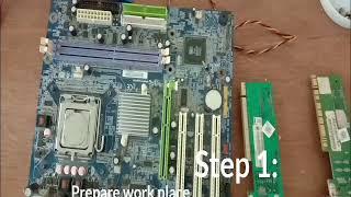 Disassemble and Assemble of an System Unit