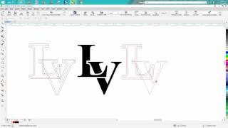 Corel Draw Tips & Tricks Contour Tool for a text logo