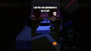 I got the new limited ghostbusters car in gv! #halloween #shorts #gvrp #roblox #fypシ #ghostbusters