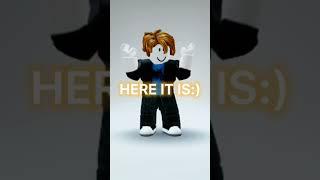 Wear your BEST roblox avatar!