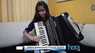 6.  Studio Show  - Gaiteira guarapuavana Fernanda Santana