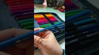 Testing out Shuttle Arts Watercolor Pencils #drawingset #watercolorpencils #shorts #short