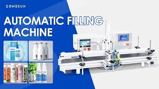 ZONESUN ZS-DTMPZ1 Automatic Single Nozzle Magnetic Pump Liquid Filling Machine