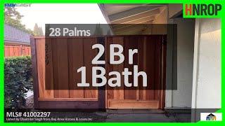 #HNROP Fremont Condo For Sale  | 28 Palms | San Francisco–Oakland–Berkeley