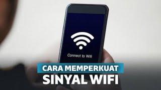 MENGATASI WIFI LEMOT || CARA MEMPERKUAT SINYAL WIFI