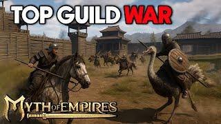 Insane Horse & Ostrich PvP in Myth of Empires Season 4 – Vagabond vs Top Chinese Guild!
