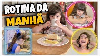 MINHA ROTINA DA MANHÃ - Maria Flôr Mascarenhas