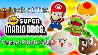 A Look at The Popco New Super Mario Bros Plush Set!!