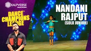 NANDANI RAJPUT I SOLO JUNIOR I DANCE CHAMPIONS LEAUGE I GRAND FINALE I DCL I INDORE