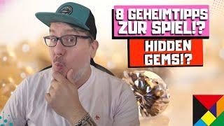 8 Neuheiten-Geheimtipps zur SPIEL - Hiddens Gems!?