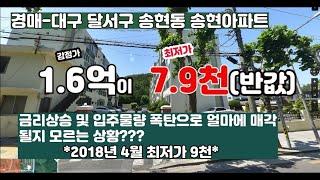 [경매] 대구 달서구 송현동 송현아파트 2번 유찰