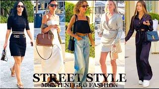 Street Fashion | Stylish autumn 2023 outfit ideas | What are people wearing in Montenegro