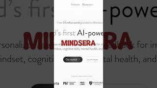 AI Tools - Mindsera #shorts