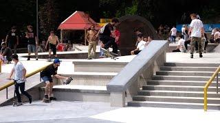 Luxemburg Skatepark Opening (Axel Cruysberghs, Jelle Maatman, Jair Gravenbergh)