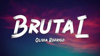 Olivia Rodrigo - brutal (Lyrics) 