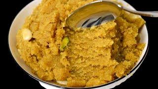 Afghani Sooji Halwa حلوای سوجی زعفرانی Suji Halwa Recipe