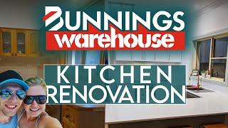 BUNNINGS KITCHEN RENOVATION | We built our own kaboodle kitchen from start to finish!