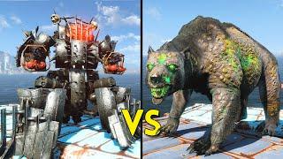 Fallout 4 - 50 AHABS vs 50 YAO GUAI - Battles #31